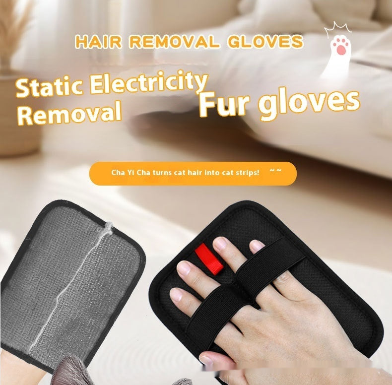 Pet Hair Removal Gloves Brush