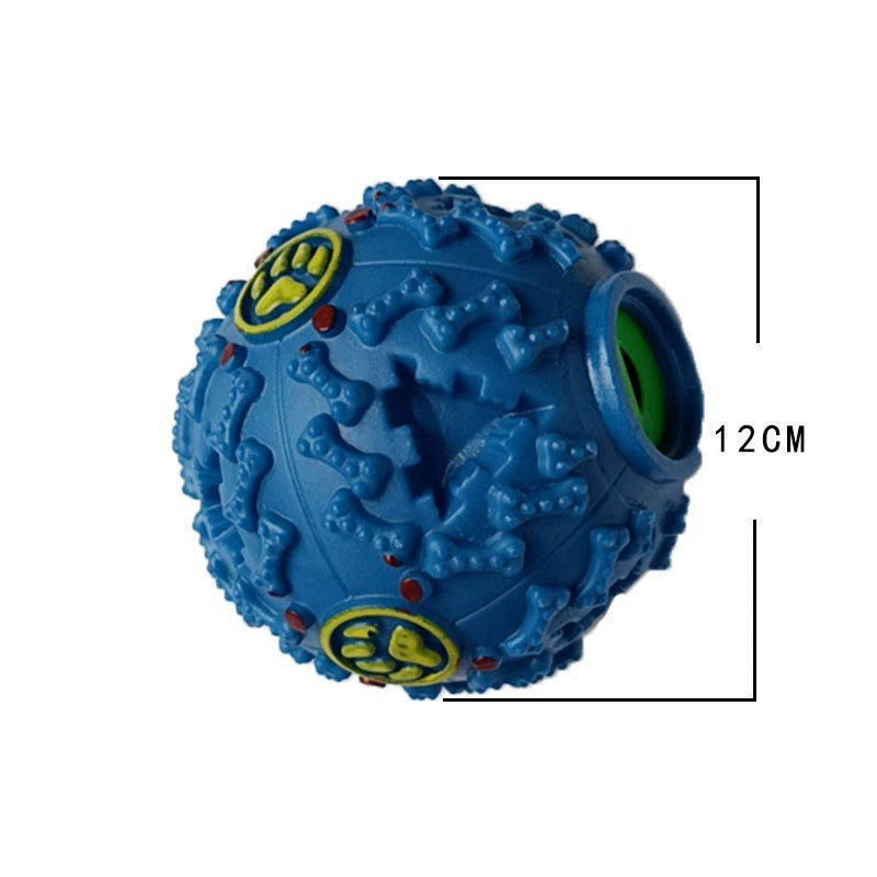 Dog Food Ball Bite Resistant Toy Puzzle Large And Small Size Pet Supplies
