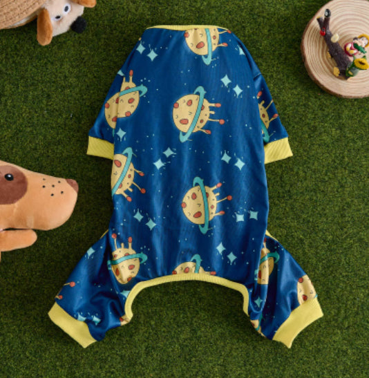 Breathable Four-Legged Jumpsuit for Small Dogs