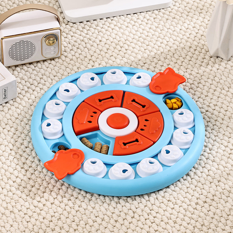 Slow-Feeding Dog Puzzle Feeder