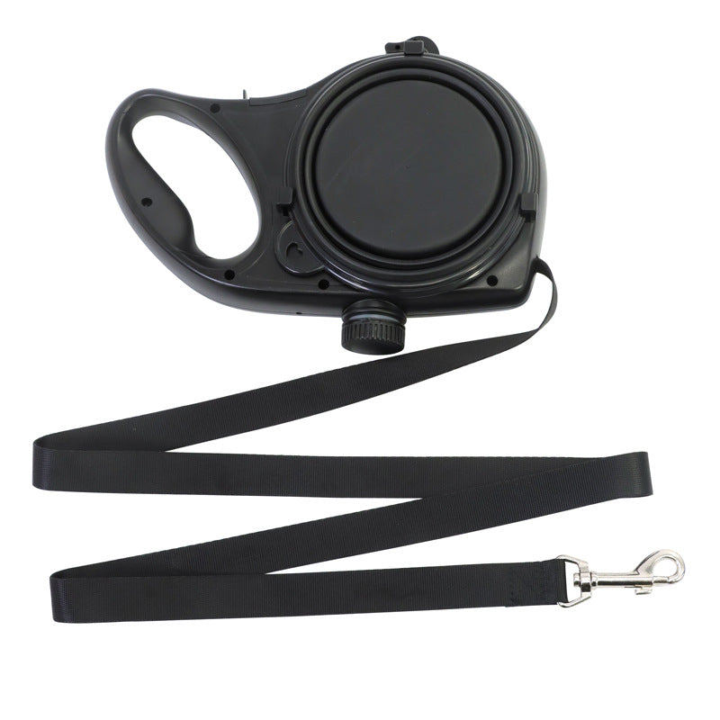 Outdoor Dog Walking Portable Three-In-One Kettle Hand Holding Rope