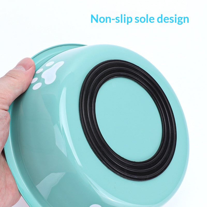 Stainless Steel Non-Slip Pet Bowl Dog Bowl