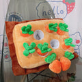 Parent-Child Puzzle Pet Bites Plush Doll Radish Doll