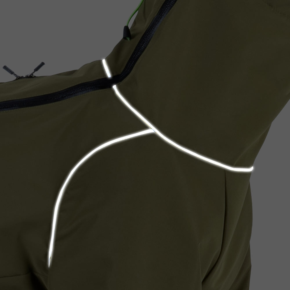 Windproof Turtleneck Large Dog Jacket