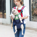 Canvas Mesh Pet Outing Backpack