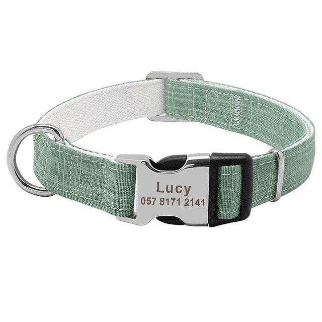 Custom Dog Collar With Engraving