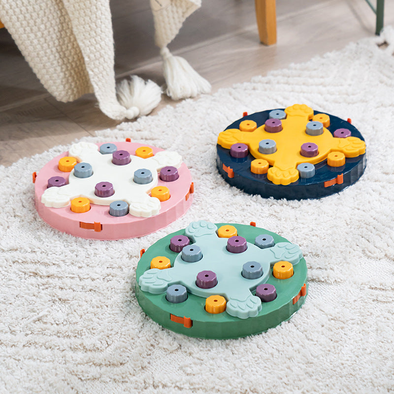 Interactive Educational Dog Feeding Toy