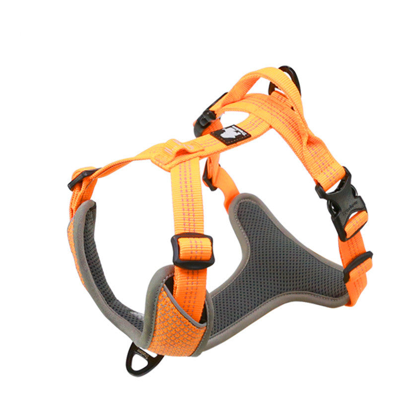 Reflective Dog Chest Vest Harness