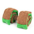 Puzzle Plush Dumbbell Snuffle Toys Interactive Puppy Toys Dog Enrichment Squeaky Toys For Foraging Instinct Training,Treat Dispensing Dog To