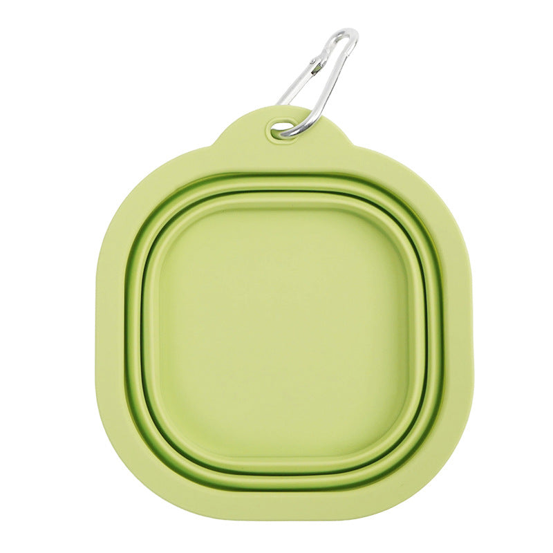 Foldable Silicone Pet Bowl For Travel
