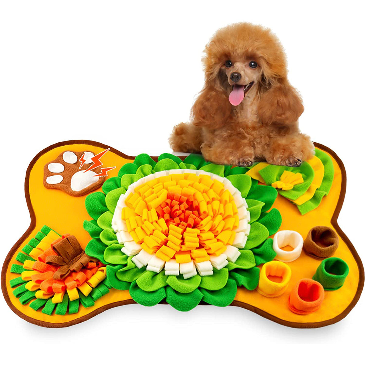 Pet Sniffing Pad Feeding Pad Anti-Choke Training Sniffing Pad