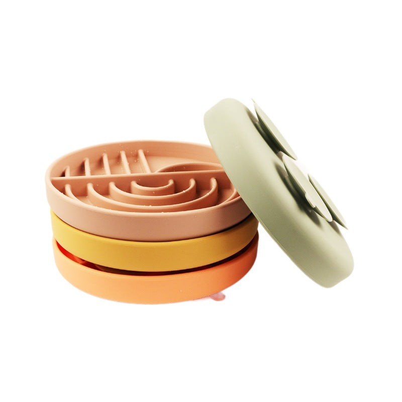 Silicone Slow-Feeding and Licking Pet Bowl
