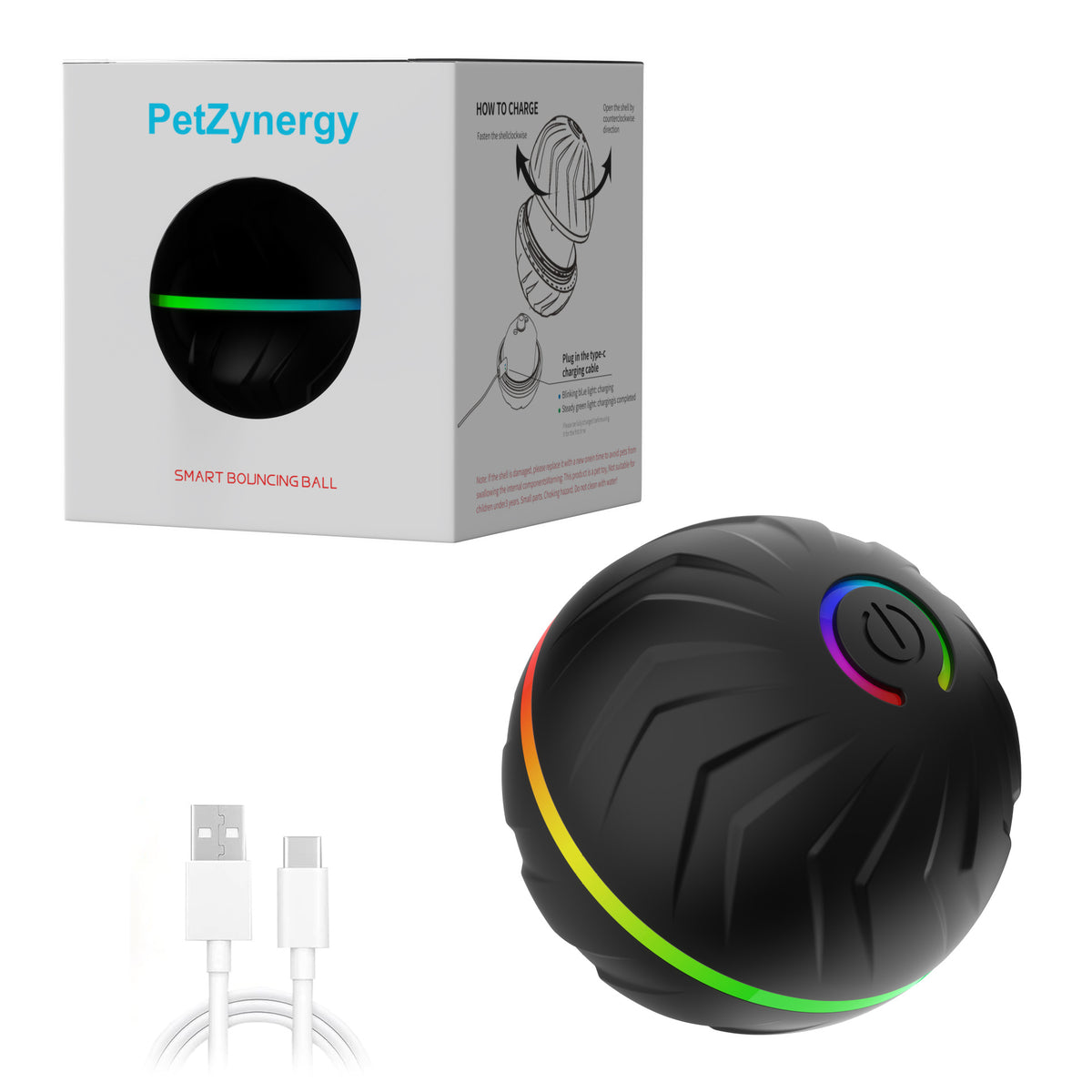 Intelligent Gravity Bouncing Ball Dog Toy Ball