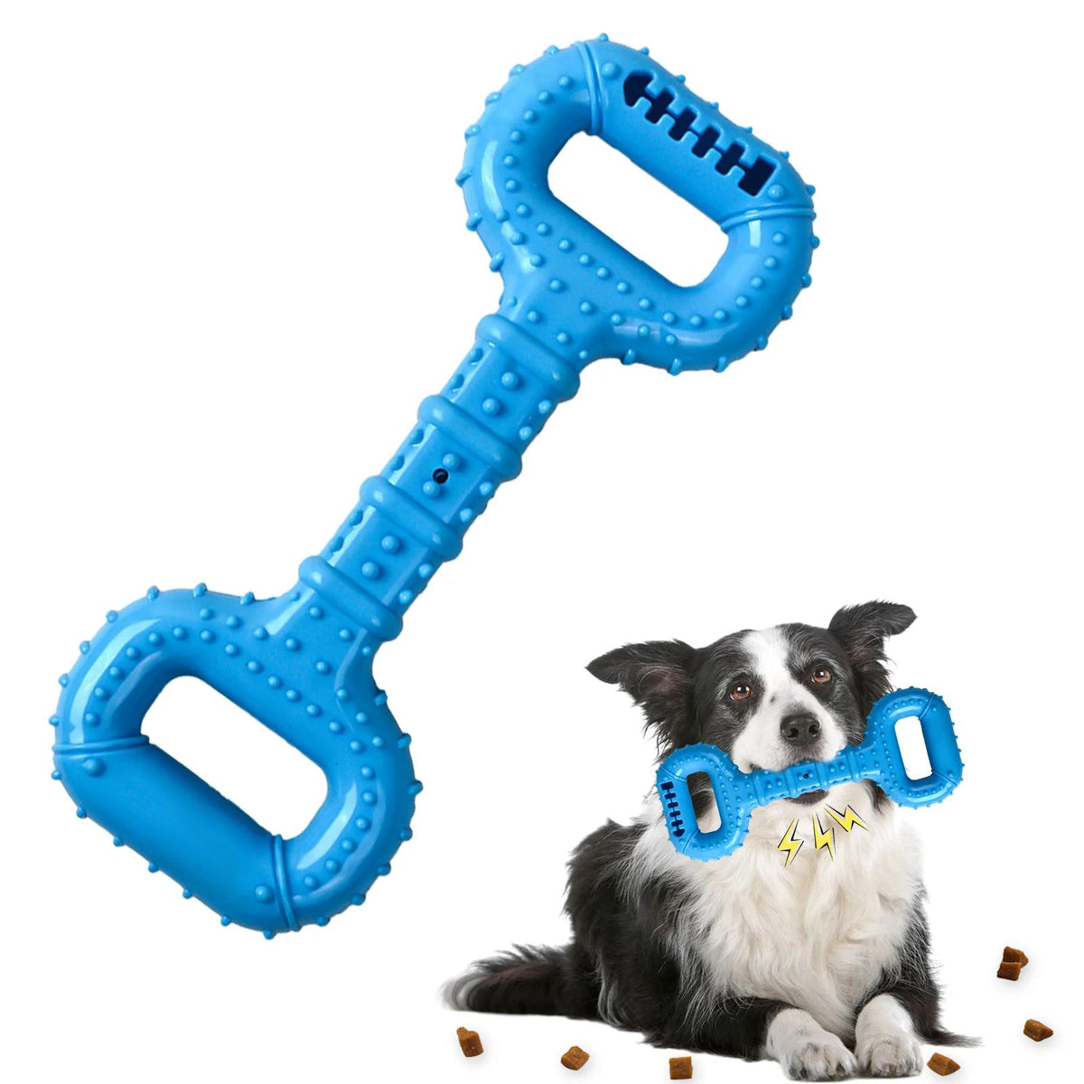 Aggressive Chewer Dog Bones With Pull Band