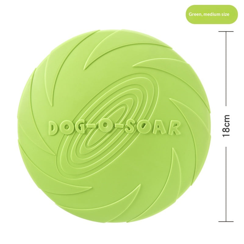 Pet Dog Bite-Resistant Training Flying Disc Fetch Toy