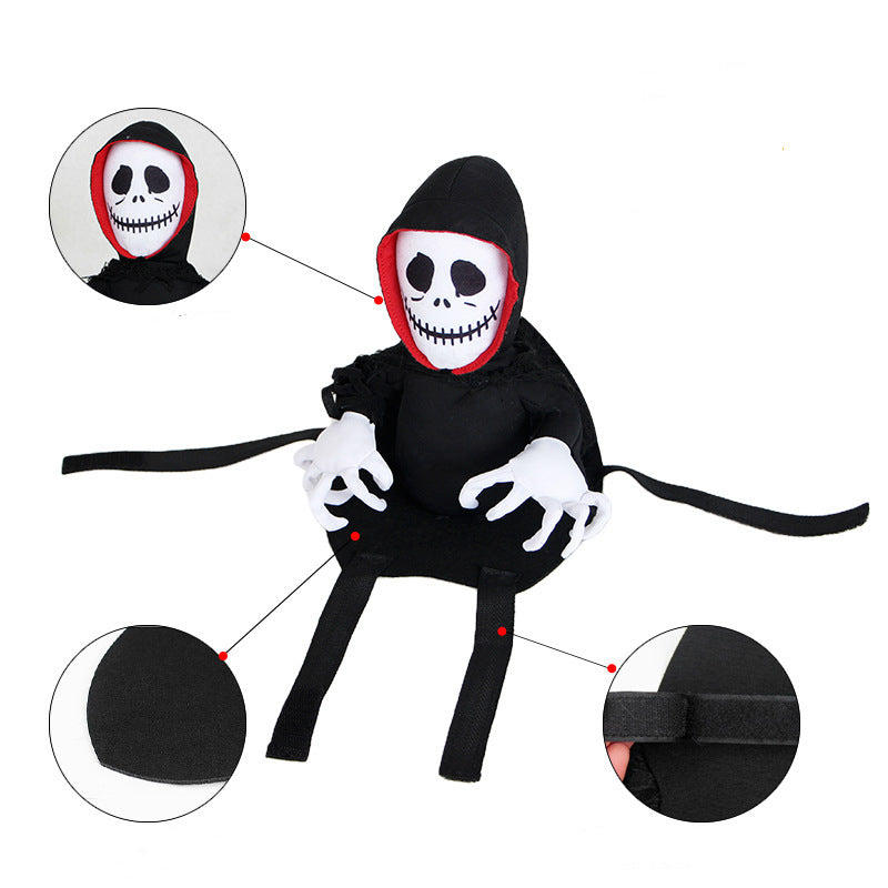 Halloween Transforming Teddy Cape for Pets