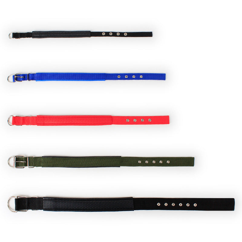 Soft Leather Lined Polypropylene Pet Collar
