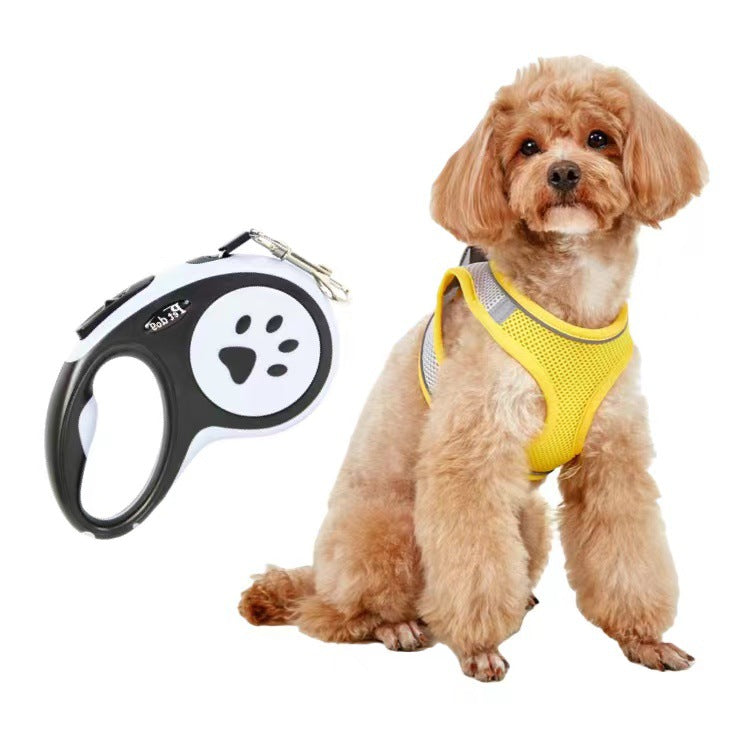 Breathable Small Dog Harness Leash