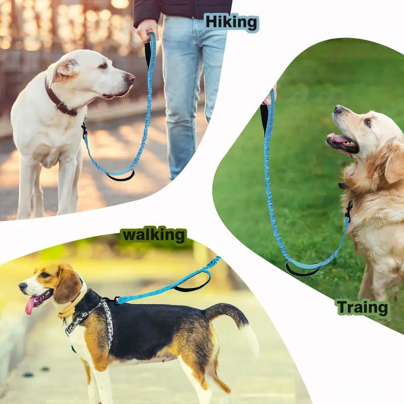 Dog Leash Multi-Functional For Large Breeds Anti-Pull