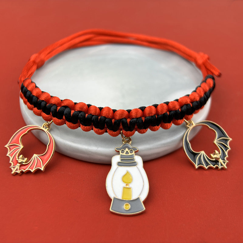 Halloween Hand-Woven Pet Collar Decoration