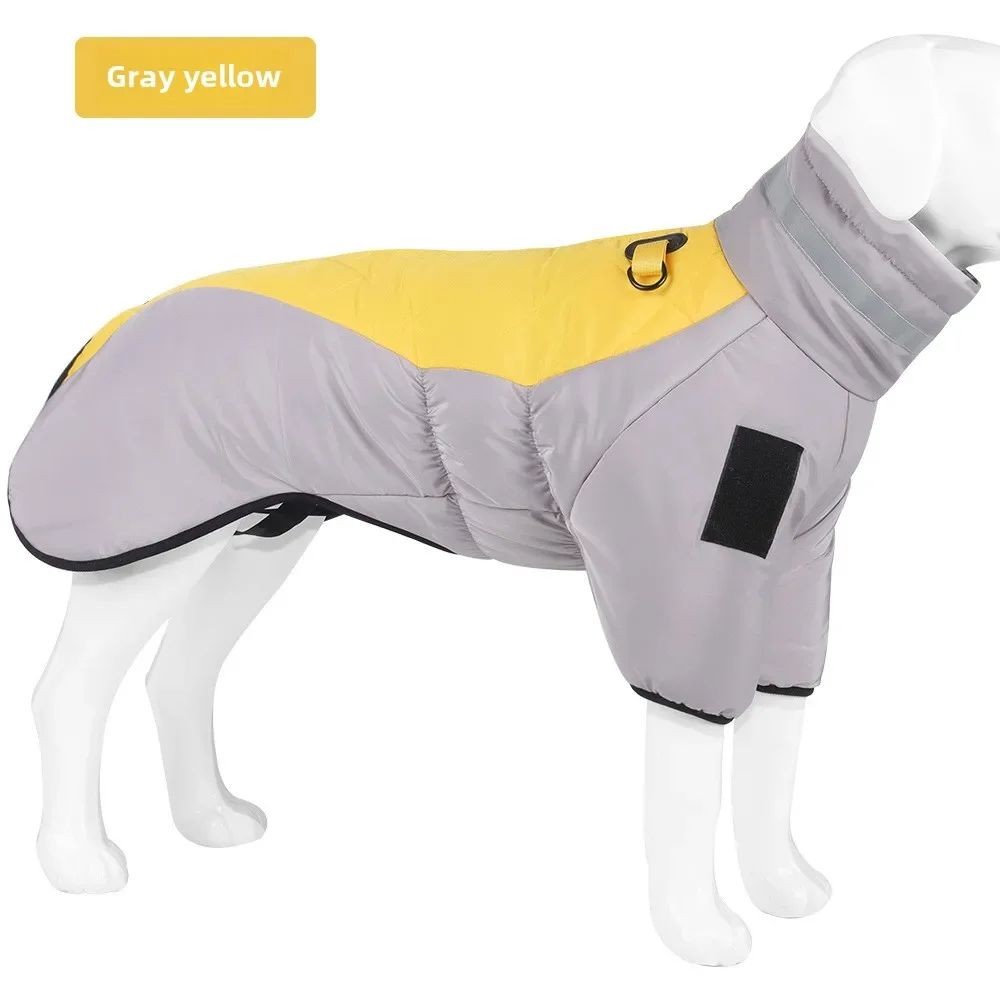 Reflective Waterproof Large Dog Winter Jacket