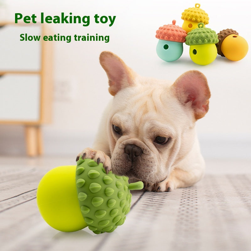 Dog Feeding Toy Chewing Bite-Resistant Molar Leakage Food Toy