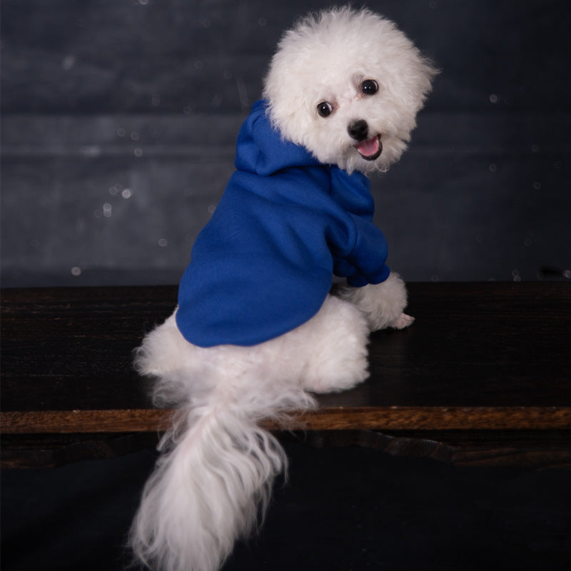 Fleece-Lined Pet Hoodie With A Hood