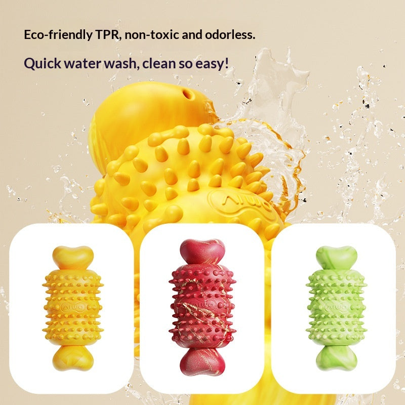 Hot Selling Dog Chewing Toys New Pet Bite-Resistant Simulated Bone Pet Molar Tooth Cleaning Stick Pet Supplies