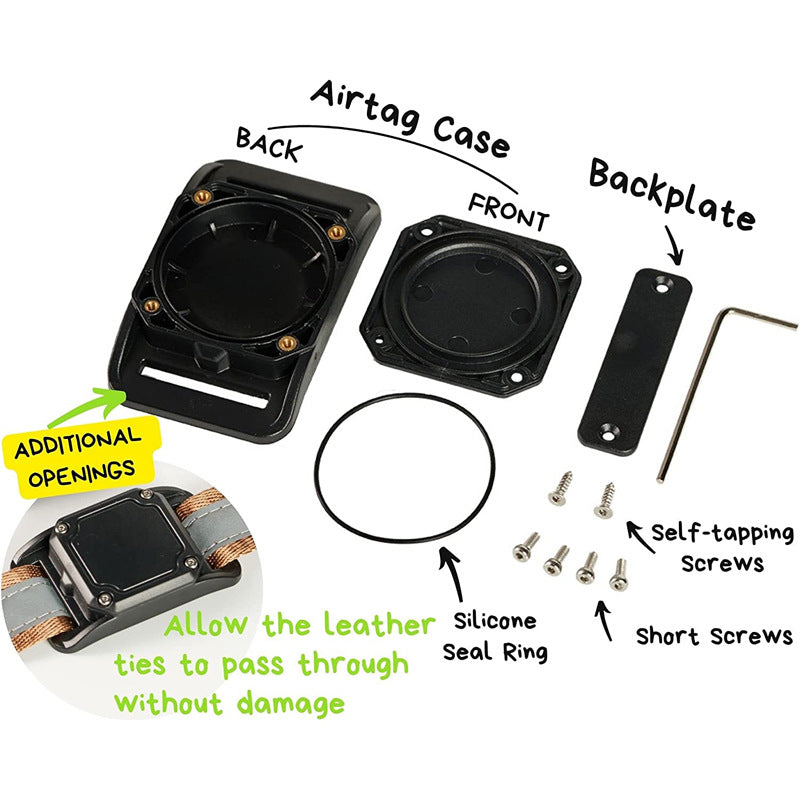 Waterproof Protective Case For Airtag Anti-Lost Case Dog Collar Tracker
