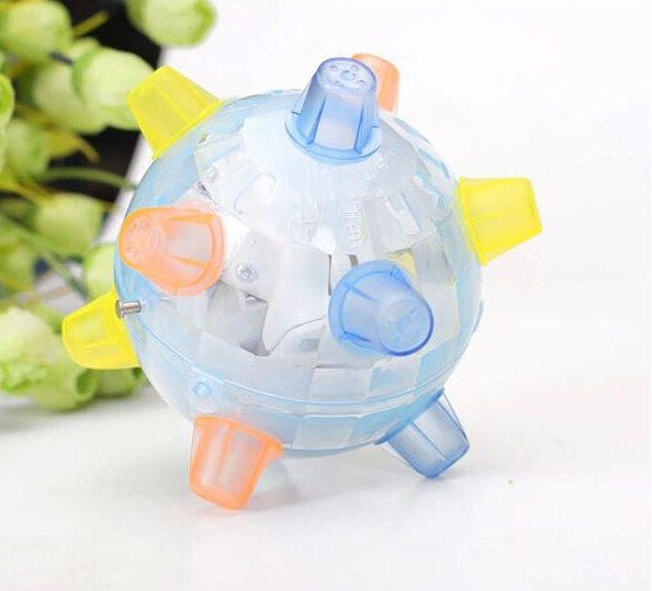 Glowing Dancing Ball Dog Toy