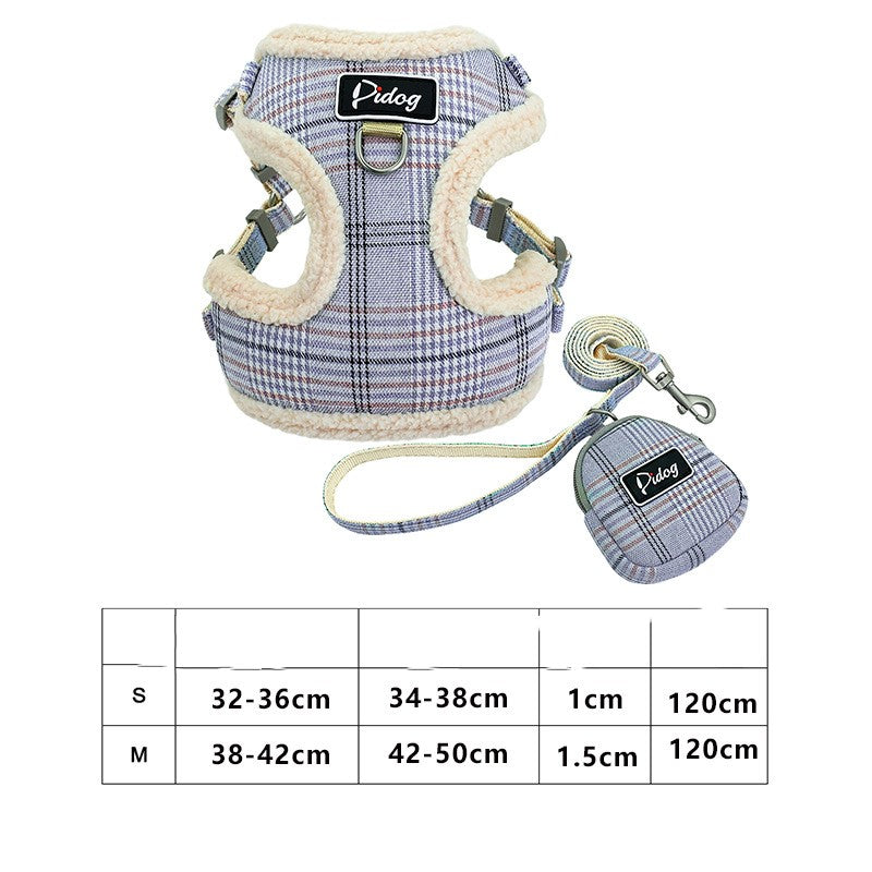 Small Dog Teddy Chihuahua Vest-Style Chest Harness