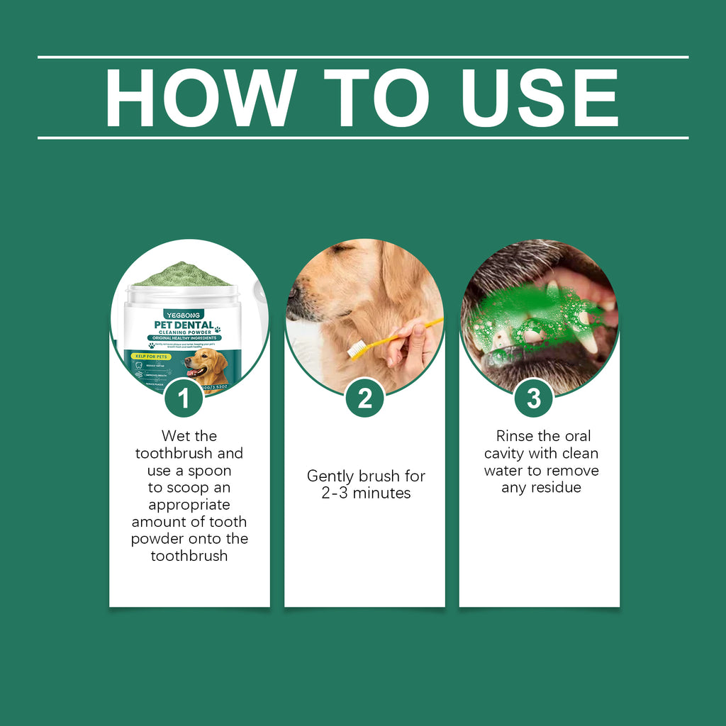 Dog Tooth Cleaning Powder