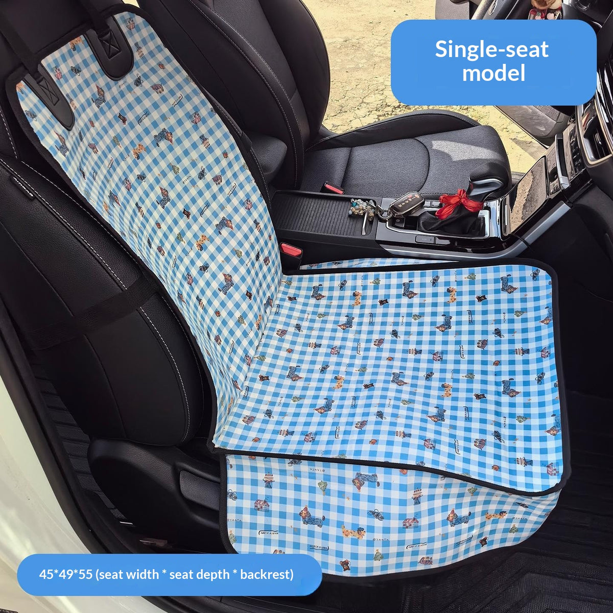 Multifunctional Pet Mat for Car Rear Seat