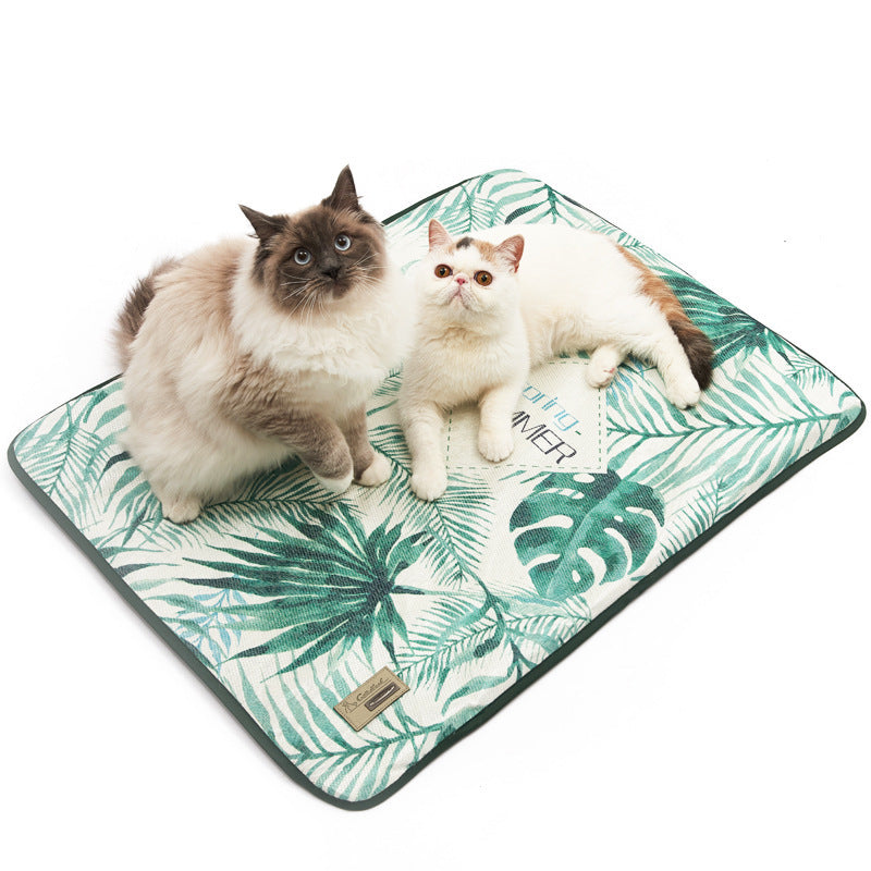 Pet Ice Silk Mat Non-Stick Hair Cooling Mat