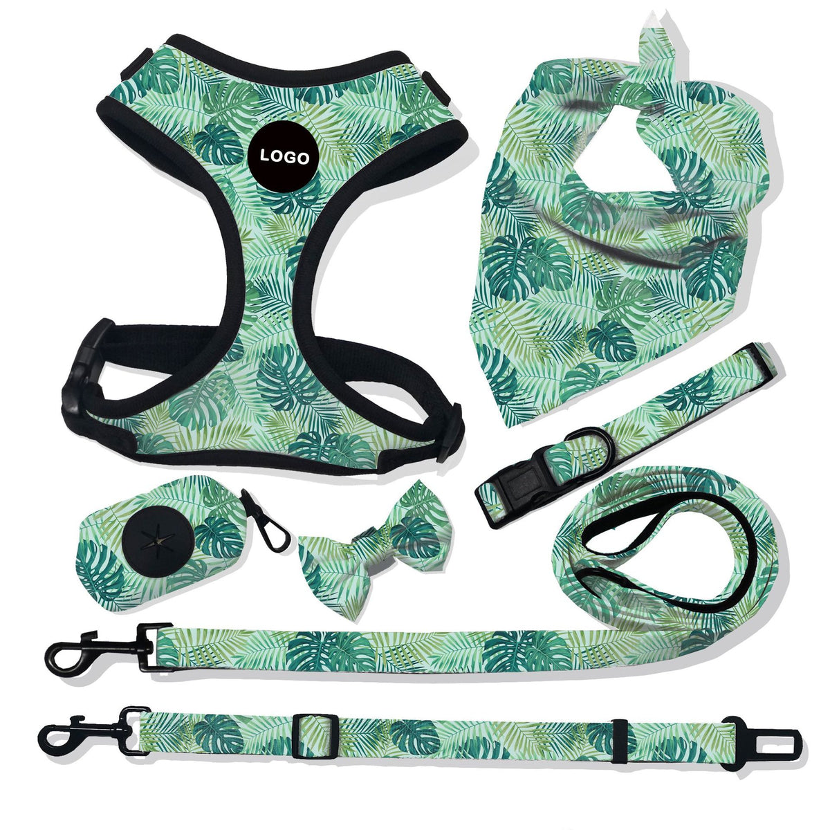 Breathable Dog Harness And Leash Set