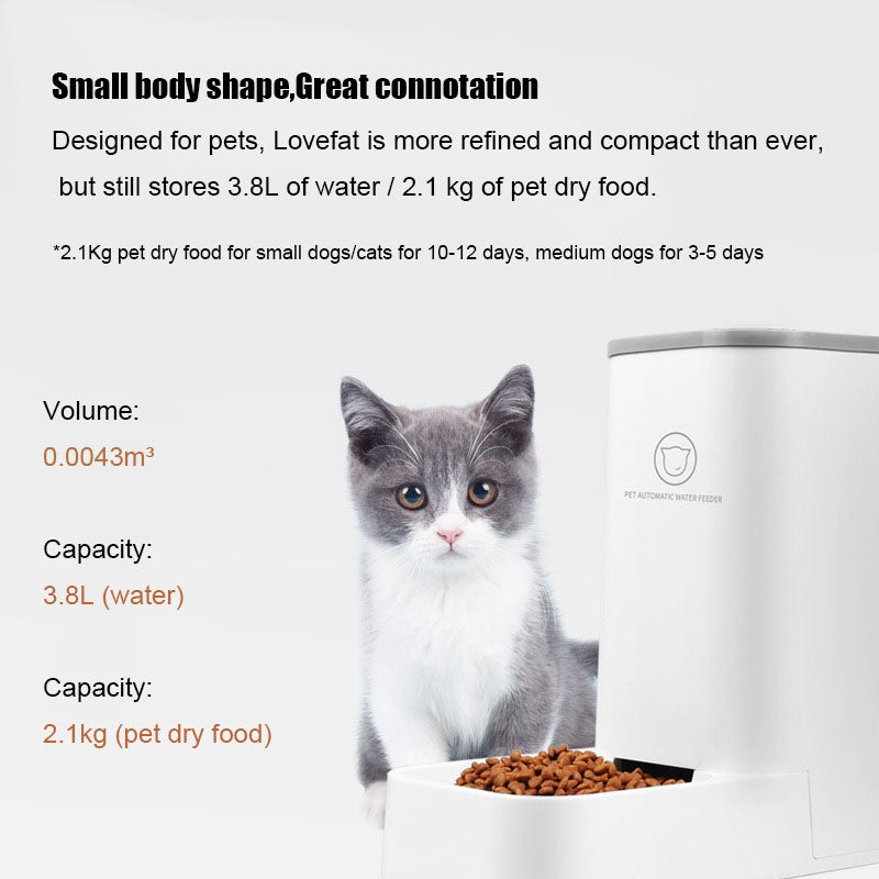 Large-Capacity Detachable Automatic Pet Feeder