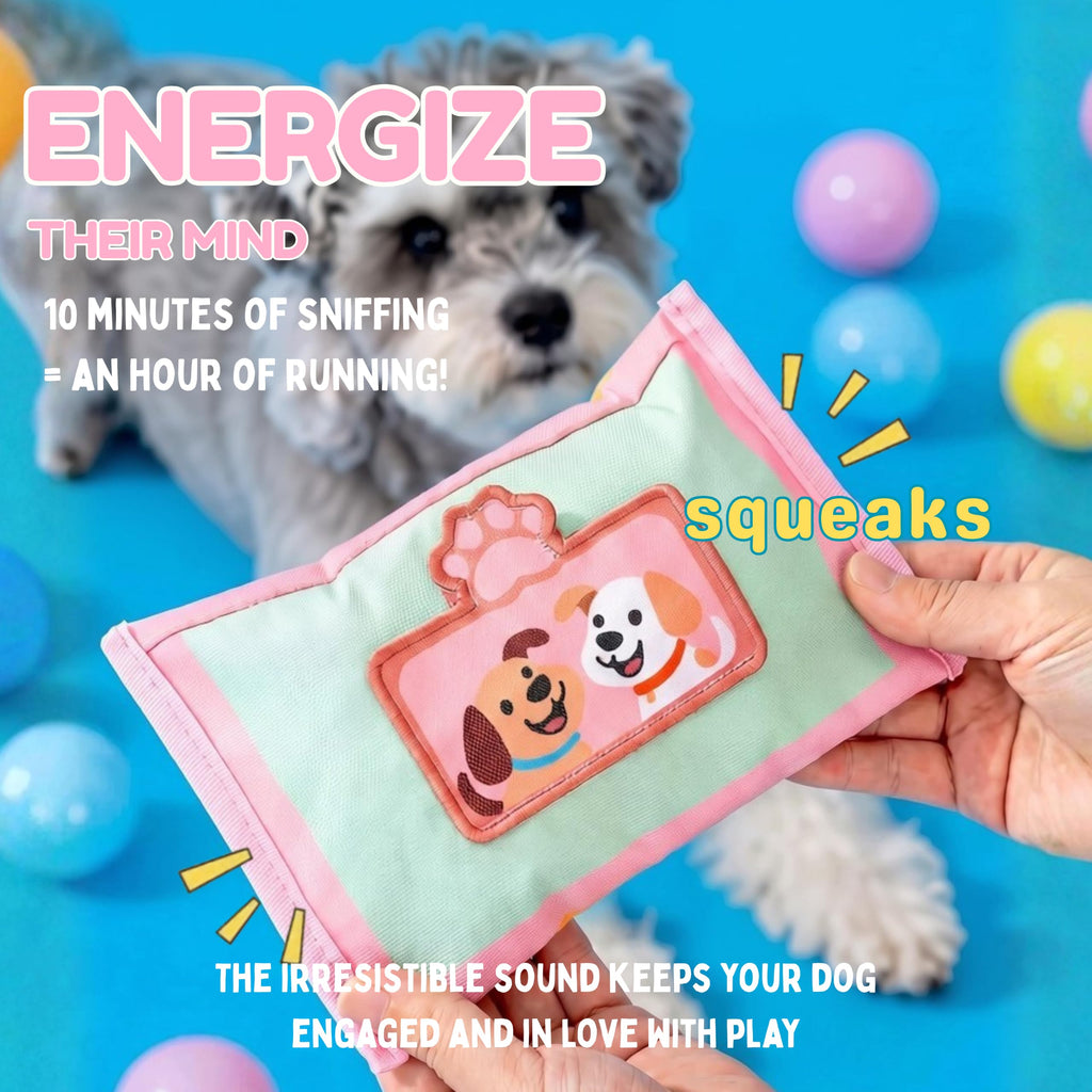 Interactive Dog Snuffle Slow Feeder Toy
