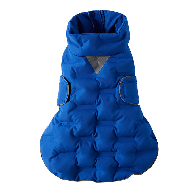 Water and Wind Resistant Hook-and-Loop Dog Jacket