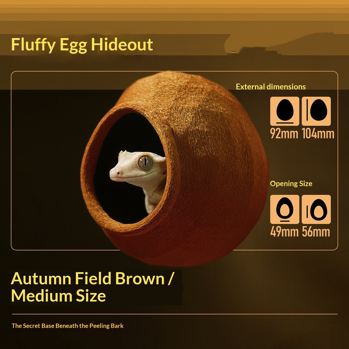 Gecko Arboreal Egg Hiding Nest