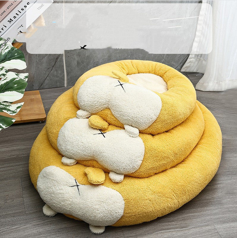 Corgi Style Nest Cute Autumn And Winter