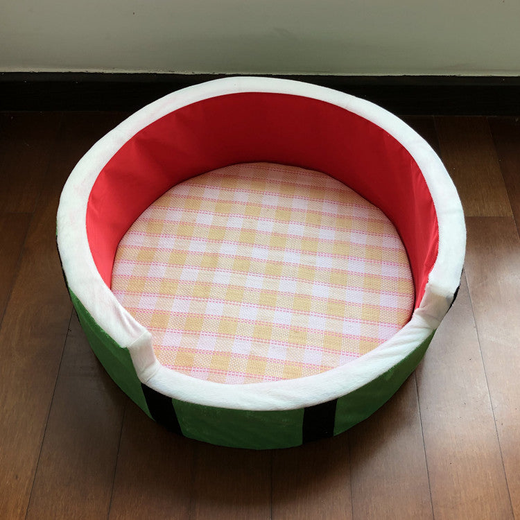 Four Seasons Watermelon Dog Bed