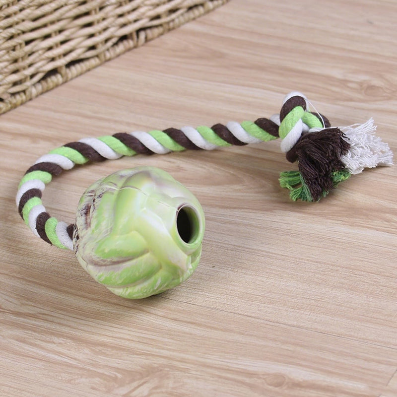 Ball Knot Dog Toys, Interactive Puppy Toys For Tug-Of-War, Eco-Friendly Cotton Rope Toys, Medium And Small-Sized Dog Breeds, Not Suitable Fo