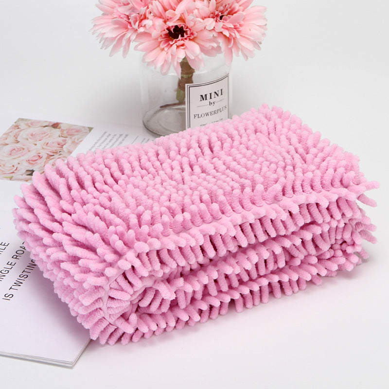 Chenille Quick-Drying Absorbent Dog Towel