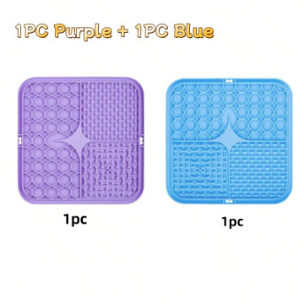 Silicone Pet Slow Food Tableware Bowl Suction Cup Dog Mat