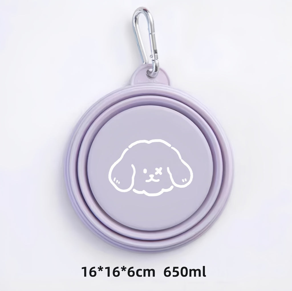 Foldable Outdoor Bowl For Small Dogs
