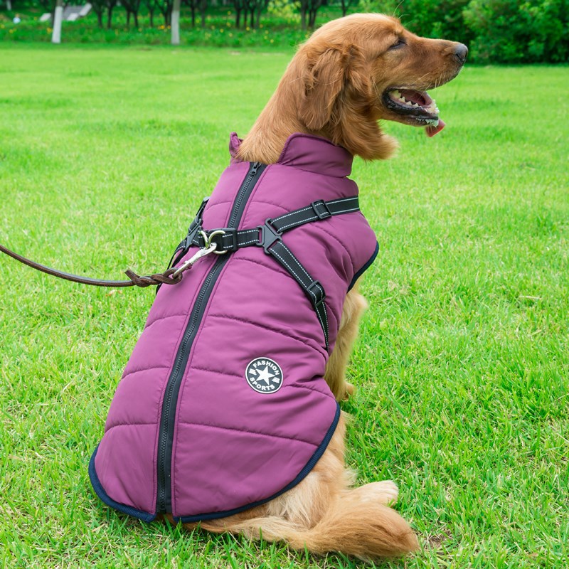 Reflective Waterproof Large Dog Coat
