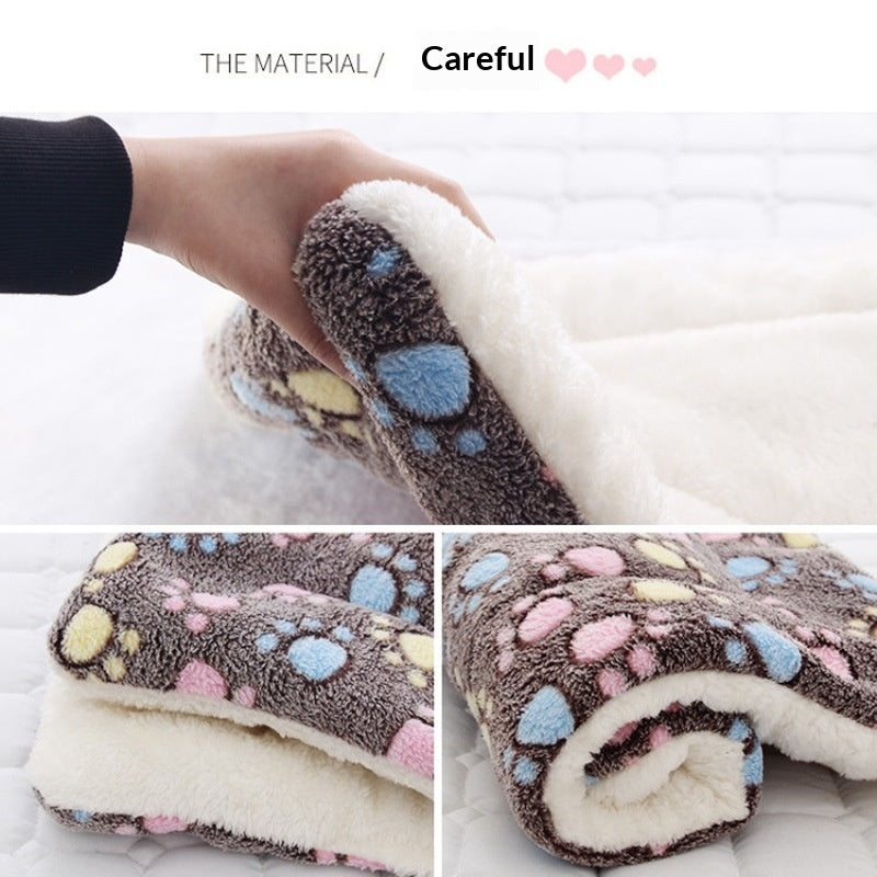 Thickened Warm Pet Mat for Autumn and Winter
