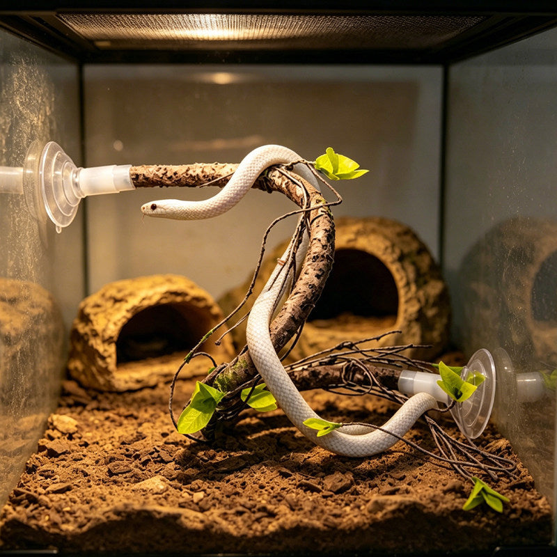 Suction-Cup Simulated Tree Vine Perch