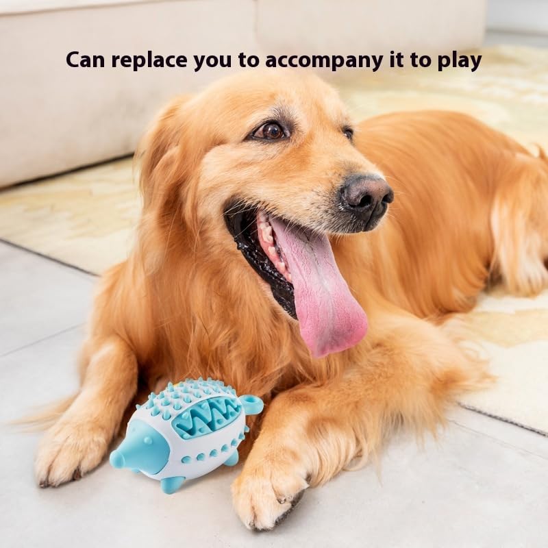 Dog Treat Interactive Chew Toy For Puppies Food-Leaking Design Teeth Grinding Cleaning Engaging Plaything For Dogs Encourages Healthy Eating