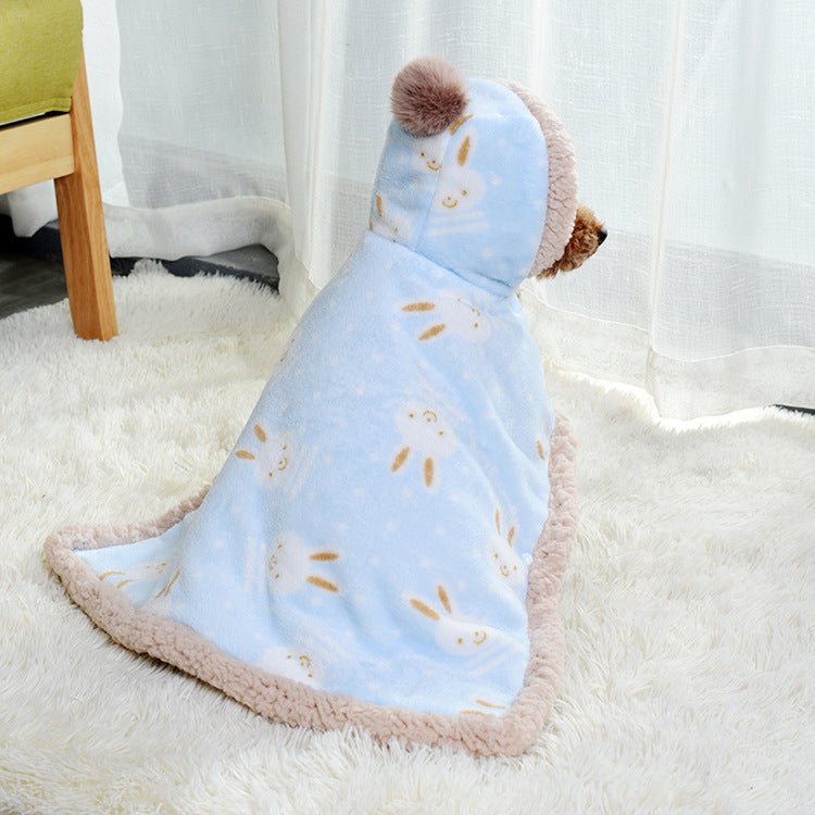 Velvet Warm Dog Pajamas Sleeping Bag